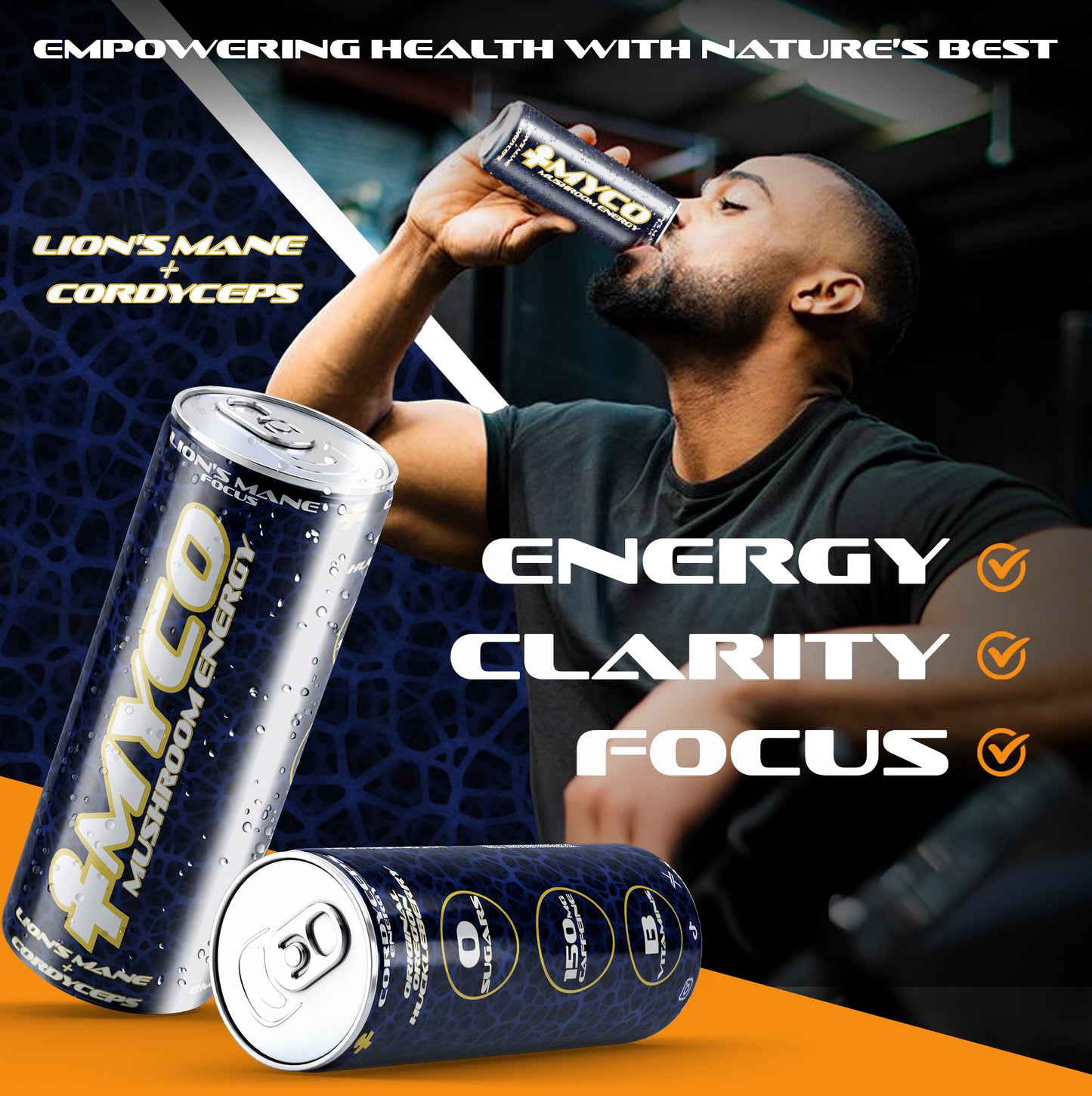 Myco mushroom energy for focus and energy