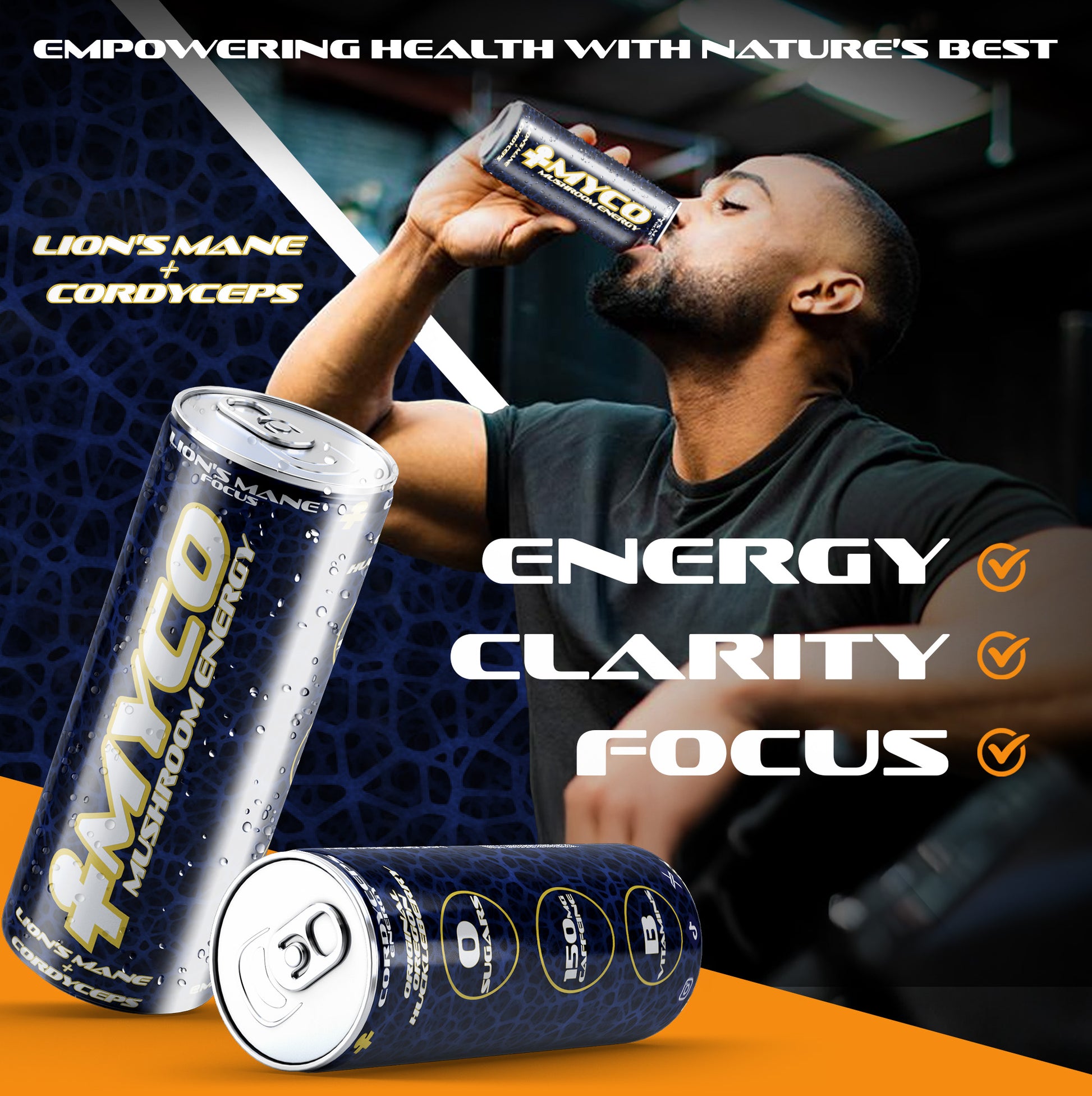 Myco mushroom energy for focus and energy