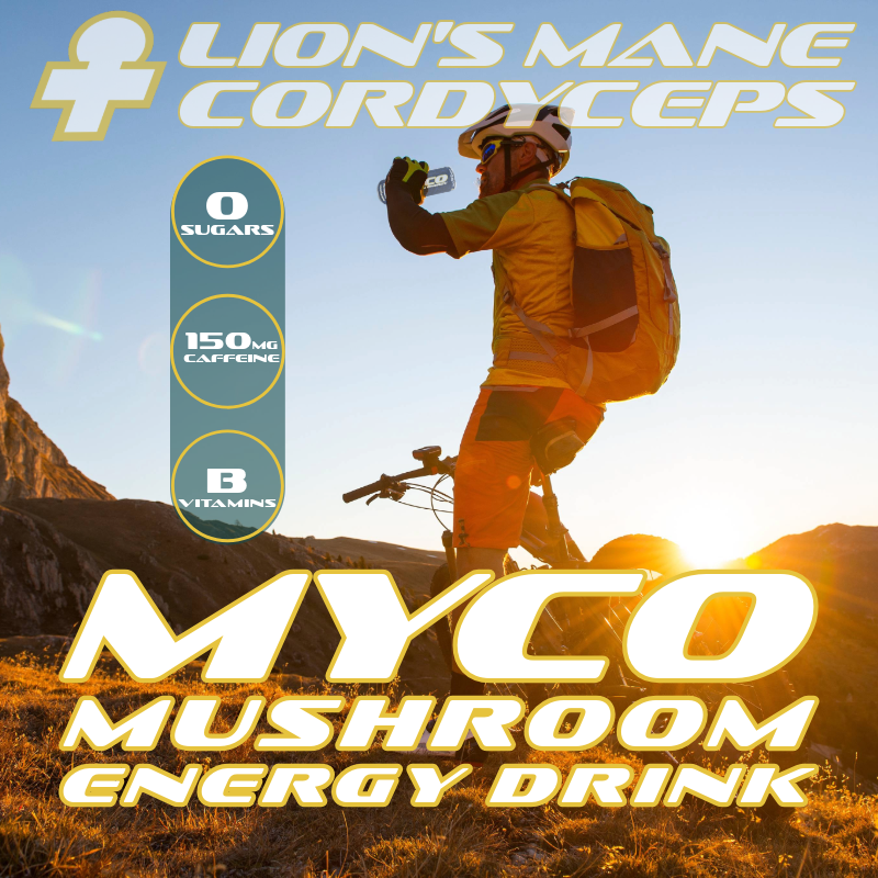 lion's mane and cordyceps drink with b vitamins and l-theanine,
mushroom energy drink